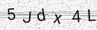 Código gerado pelo captcha